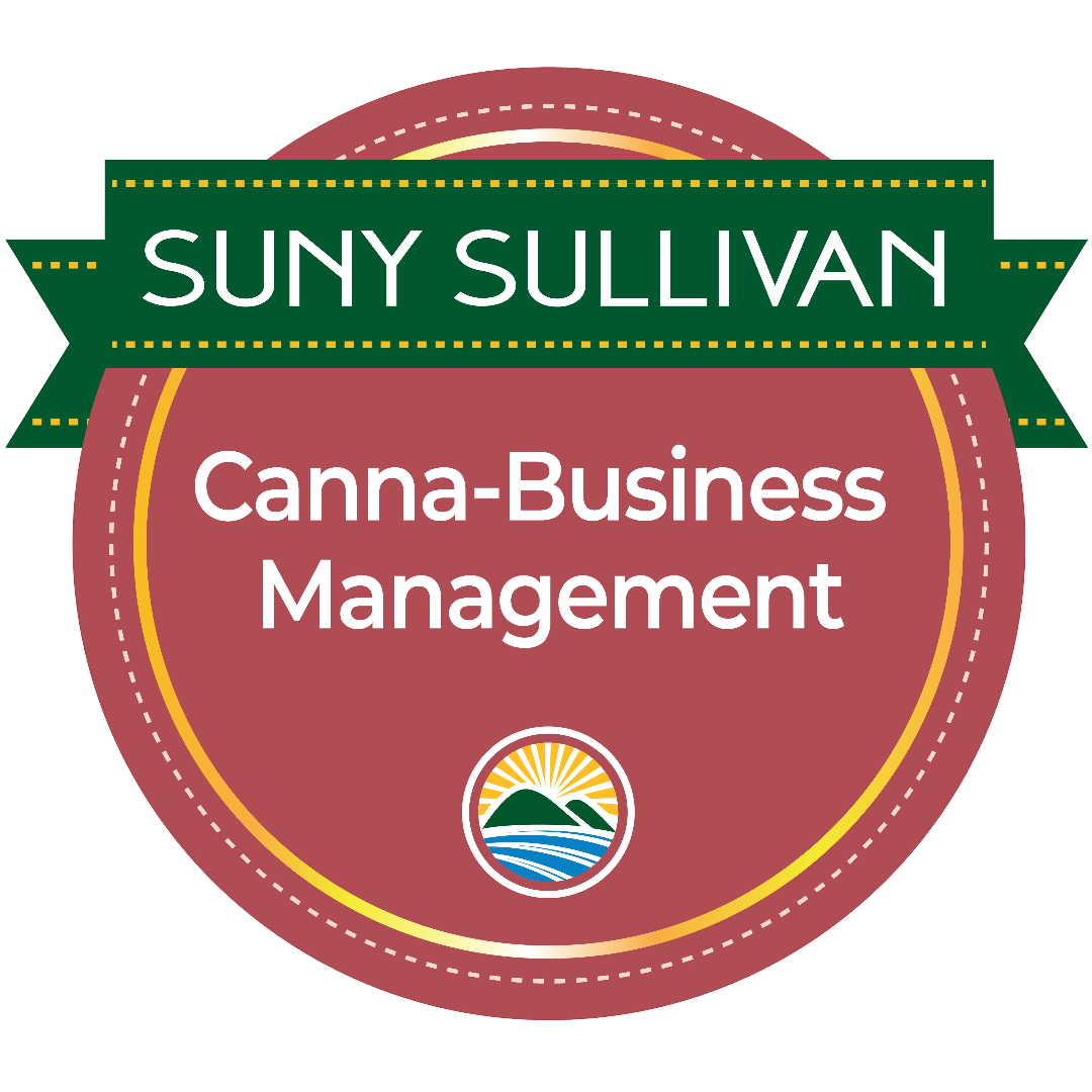 Cannabis business management badge