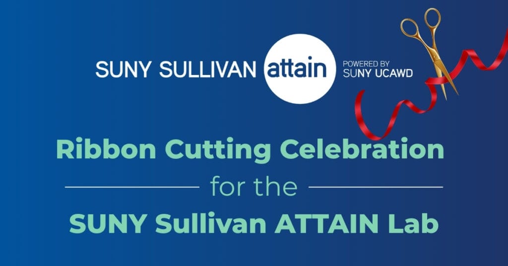 SUNY Sullivan ATTAIN Lab Ribbon Cutting-FB-Web-Event